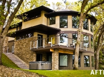 Frontage Facelift on E.L. Okoboji